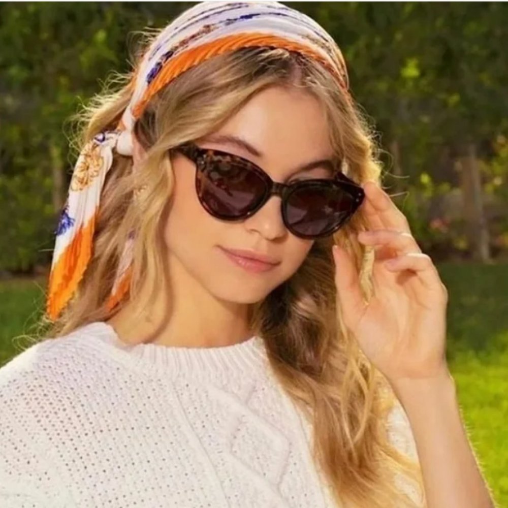 Saint Owen X Curateur Wylde Tortoise Shell Cat Eye Sunglasses Brown/Black - NWT